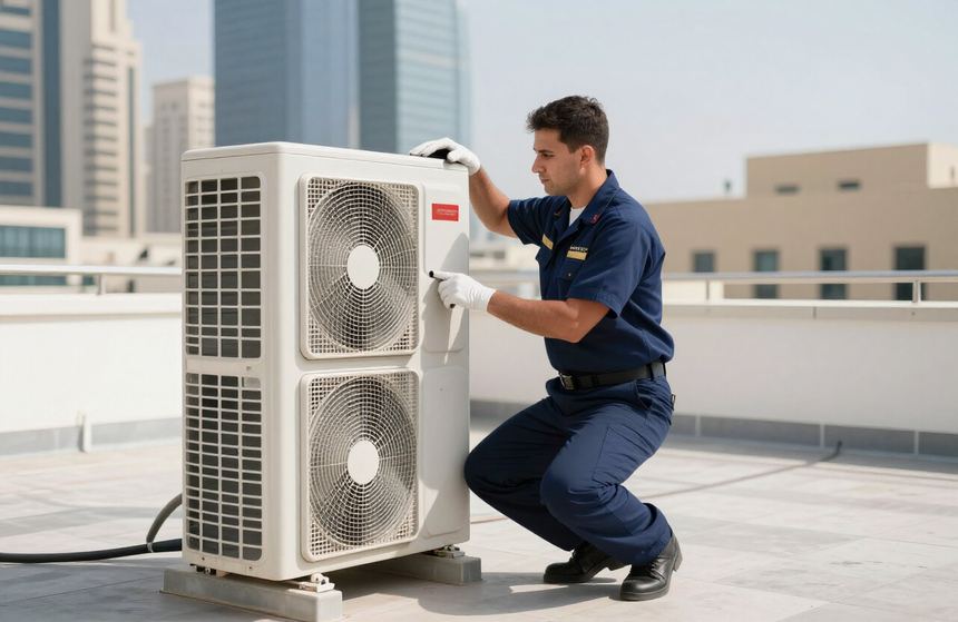 AC maintenance technician